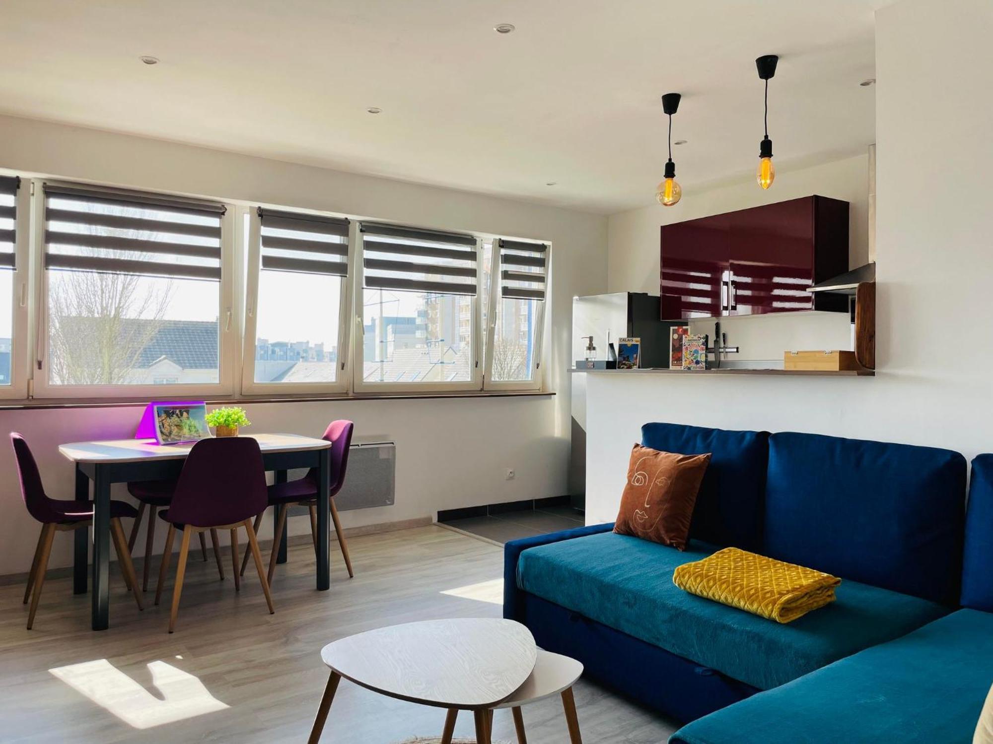Apartamento La Brise Marine Calais Exterior foto